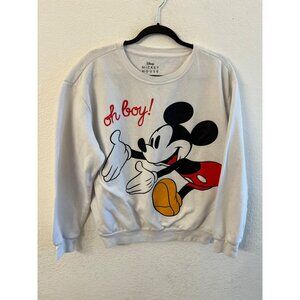 Disney Mickey Mouse Oh Boy graphic sweatshirt youth size XL (15-17)